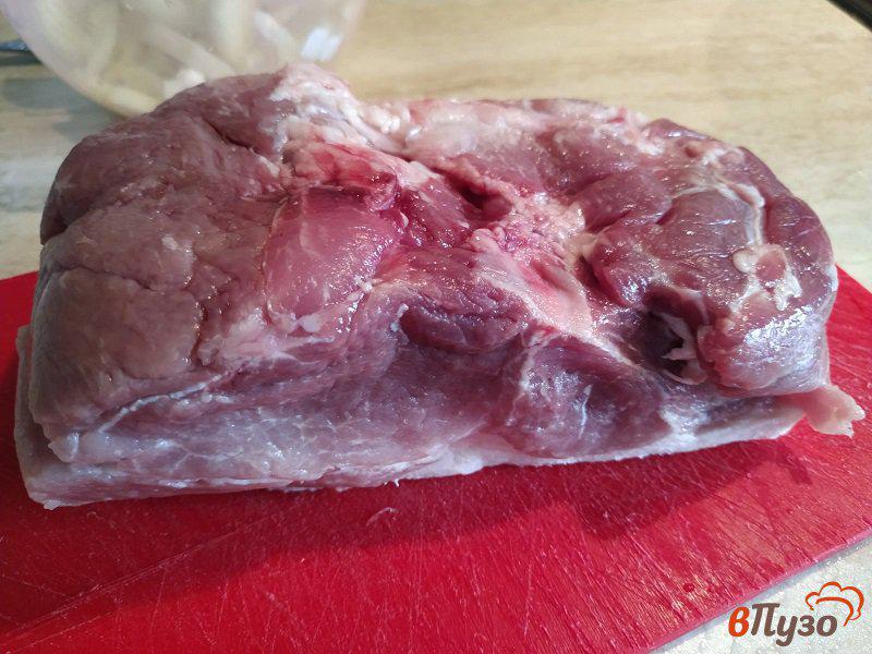 Фото приготовление рецепта: Жаркое из свинины с картофелем шаг №1