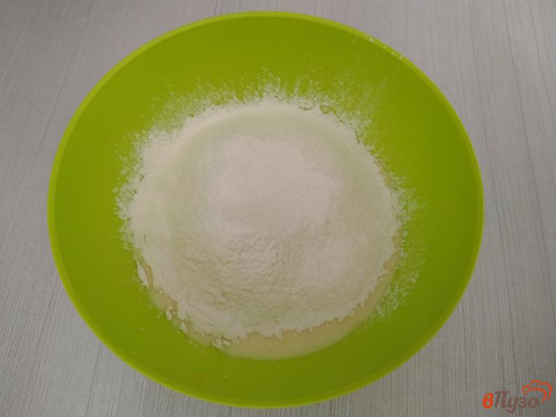 Фото приготовление рецепта: Лепешки с сыром на сковороде шаг №4