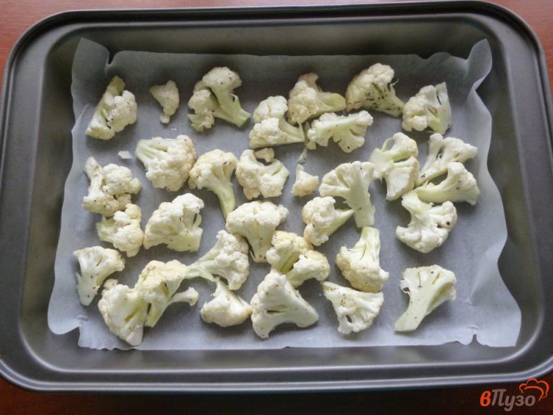 Фото приготовление рецепта: Салат из цветной капусты шаг №3