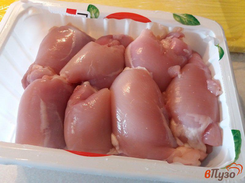 Фото приготовление рецепта: Отбивные из мякоти куриного бедра шаг №1