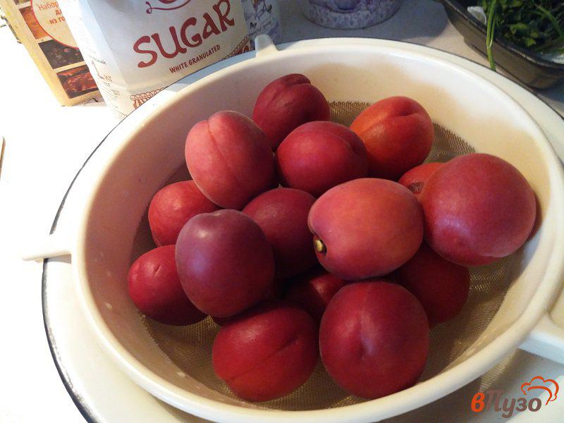 Фото приготовление рецепта: Варенье из половинок красных абрикос шаг №1