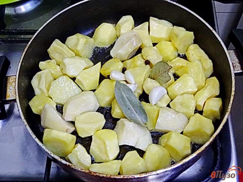 Фото приготовление рецепта: Картофельное пюре по-немецки шаг №4