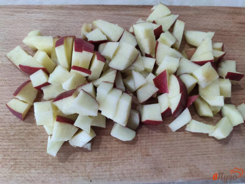 Фото приготовление рецепта: Ленивый чизкейк с яблоком шаг №1