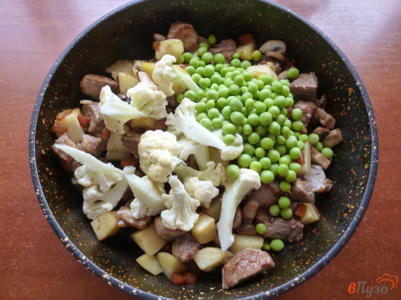 Фото приготовление рецепта: Овощное рагу со свининой шаг №5