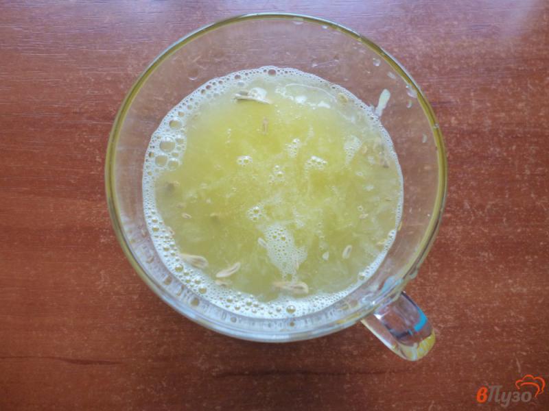 Фото приготовление рецепта: Лимонад с мятой и имбирем шаг №4