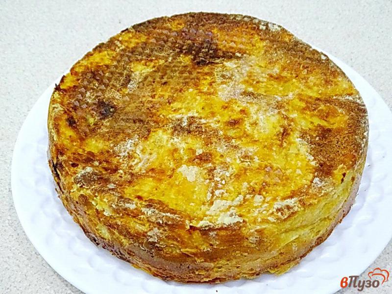 Фото приготовление рецепта: Пирог из яблок по-французски шаг №7