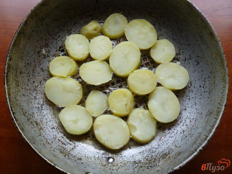 Фото приготовление рецепта: Картофельная запеканка с шампиньонами шаг №6