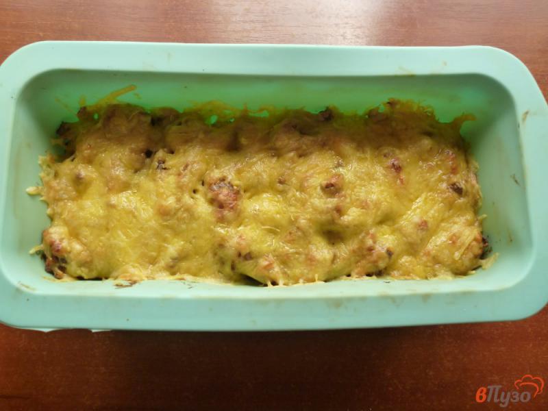 Фото приготовление рецепта: Картофельная запеканка с шампиньонами шаг №10