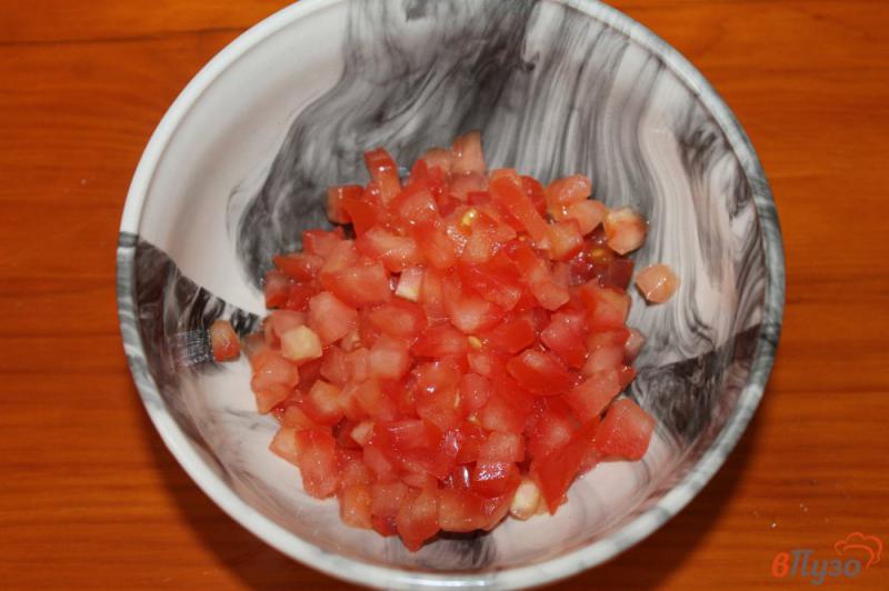 Фото приготовление рецепта: Жареные кабачки с помидорным соусом шаг №6