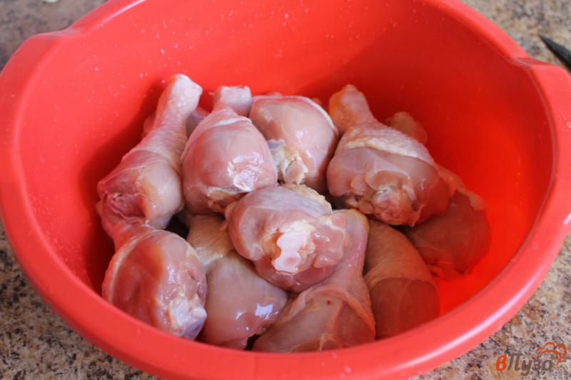 Фото приготовление рецепта: Шашлык из куриных ножек с травами шаг №1