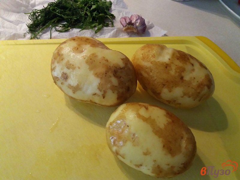 Фото приготовление рецепта: Молодой жаренный картофель шаг №1
