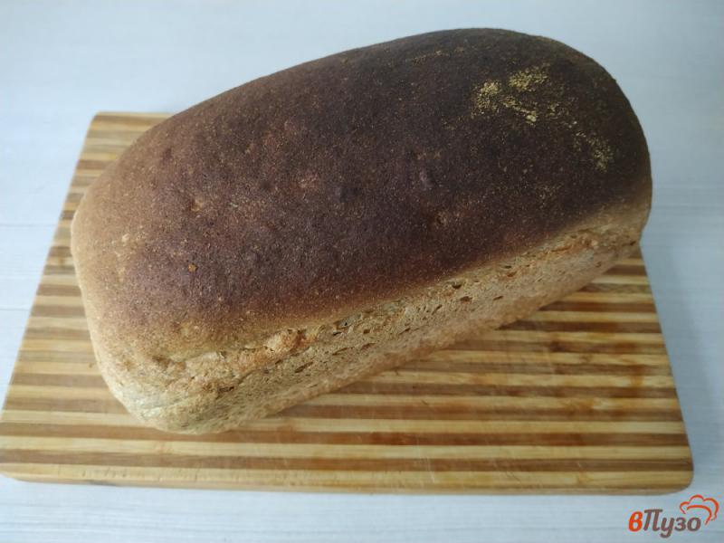 Фото приготовление рецепта: Пшенично-ржаной хлеб шаг №8
