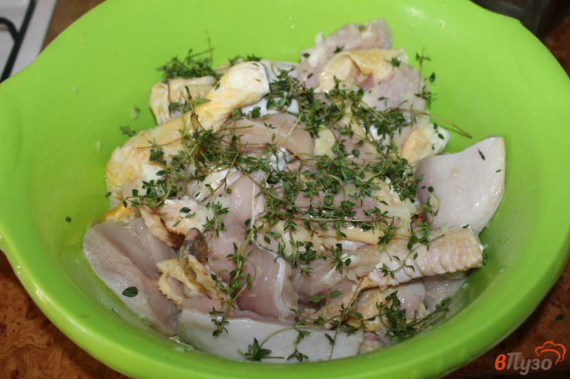 Фото приготовление рецепта: Шашлык из курицы в майонезе шаг №2