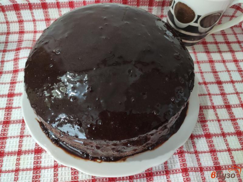 Фото приготовление рецепта: Шоколадный торт шаг №15