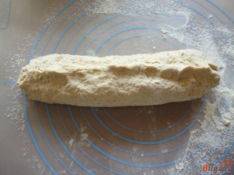 Фото приготовление рецепта: Хлеб с овсяными хлопьями шаг №7