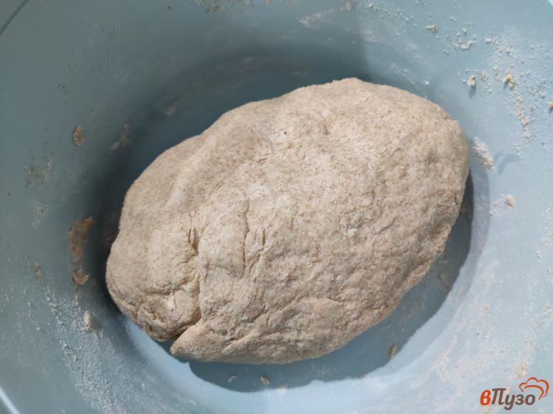 Фото приготовление рецепта: Цельнозерновой хлеб на кефире шаг №3