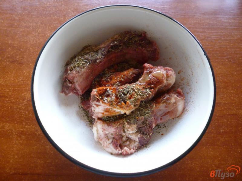 Фото приготовление рецепта: Свиные ребра тушеные в мультиварке-скороварке шаг №1