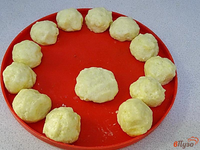 Фото приготовление рецепта: Картофельные зразы с печенью шаг №13