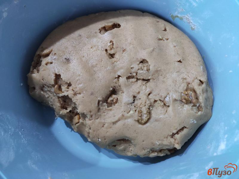 Фото приготовление рецепта: Песочное печенье с орехами из мясорубки шаг №6