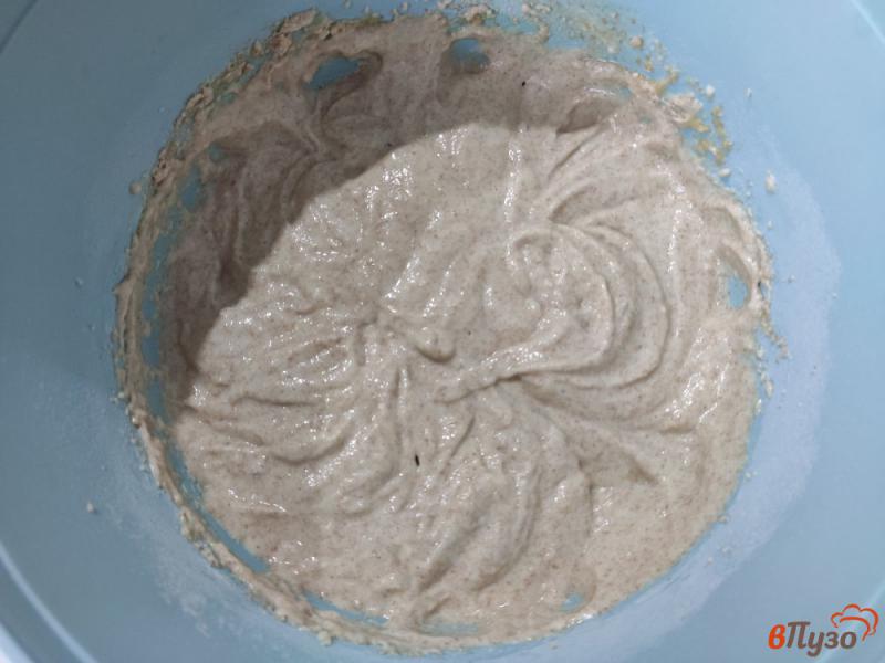 Фото приготовление рецепта: Ленивые пирожки с капустой и зелёным луком шаг №8