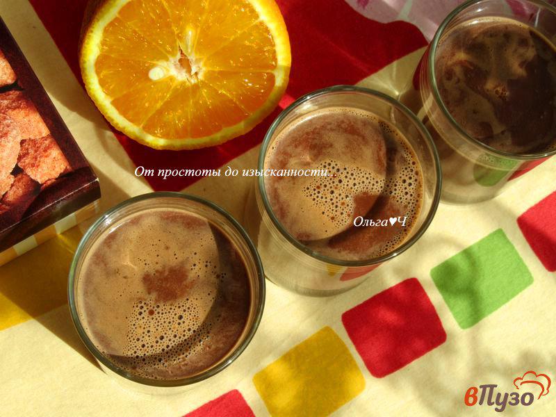 Фото приготовление рецепта: Горячий апельсиновый шоколад шаг №6