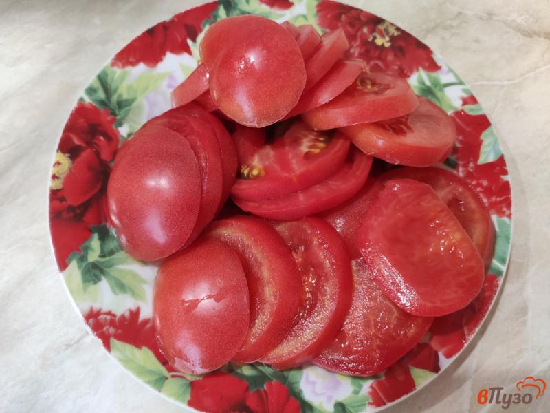 Фото приготовление рецепта: Запеканка из картофеля и пангасиуса с помидорами шаг №3