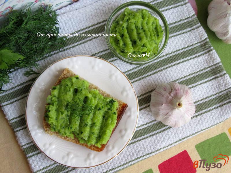 Фото приготовление рецепта: Пикантный соус из кабачков шаг №7