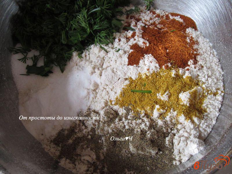 Фото приготовление рецепта: Цветная капуста в цельнозерновом кляре шаг №2