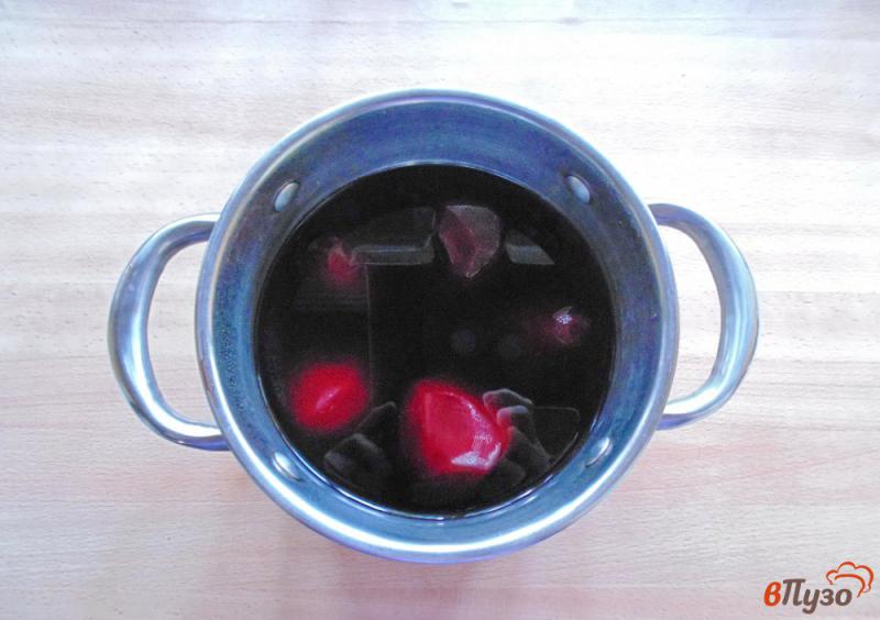 Фото приготовление рецепта: Холодный свекольный суп шаг №3