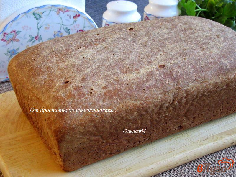 Фото приготовление рецепта: Отрубной льняно-кукурузный хлеб шаг №6