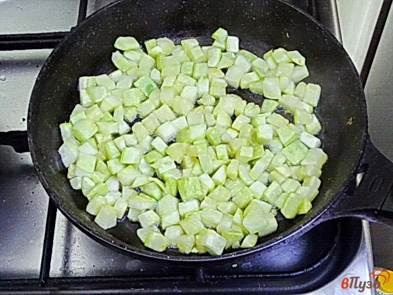 Фото приготовление рецепта: Овощи с рисом шаг №6