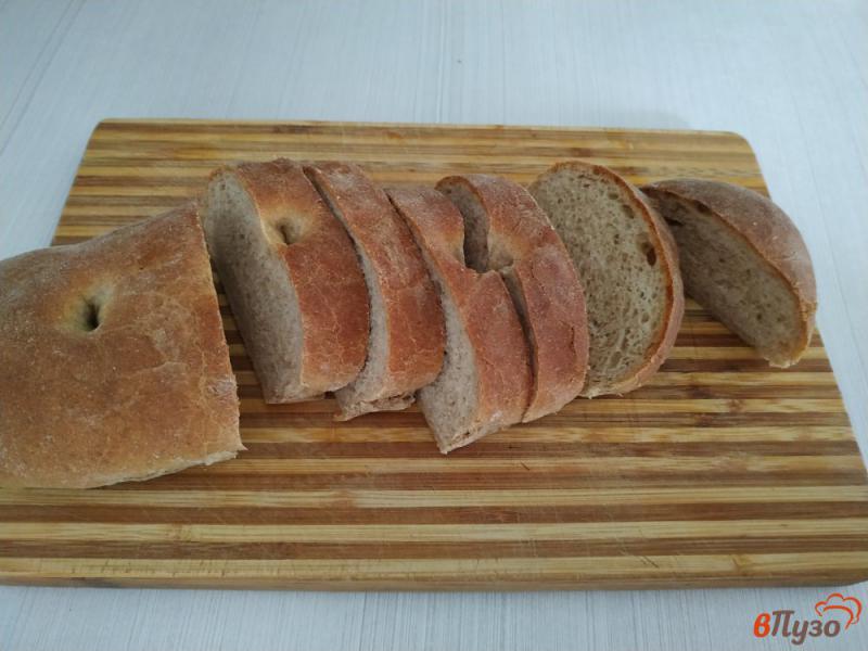 Фото приготовление рецепта: Пшенично-ржаной батон шаг №10