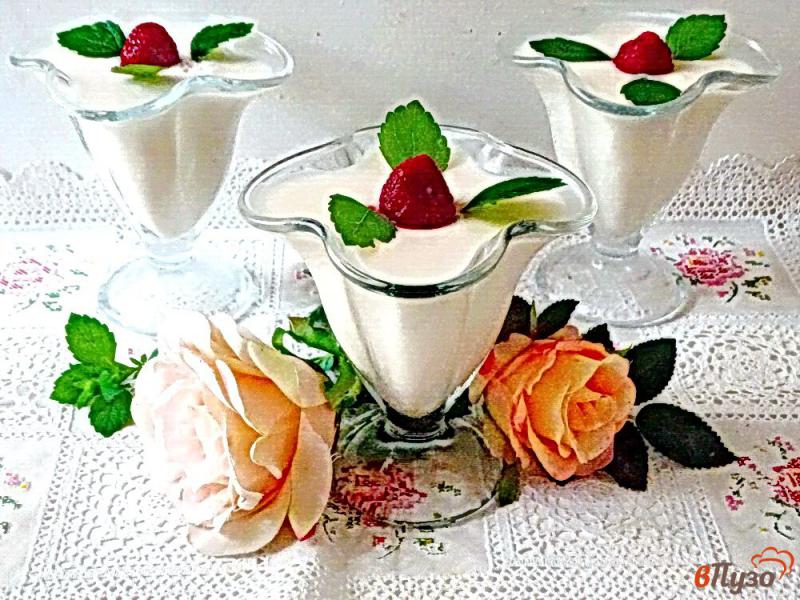Фото приготовление рецепта: Десерт из ряженки шаг №10
