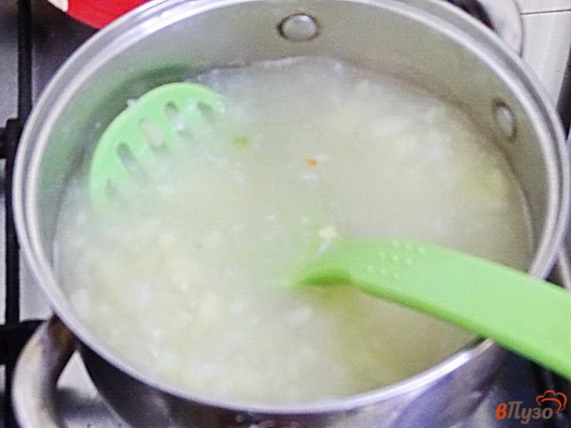 Фото приготовление рецепта: Постный картофельный суп с грибами шаг №8