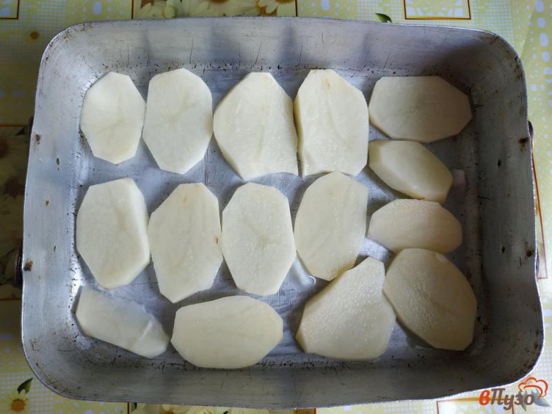 Фото приготовление рецепта: Запеканка кабачковая с картошкой шаг №6