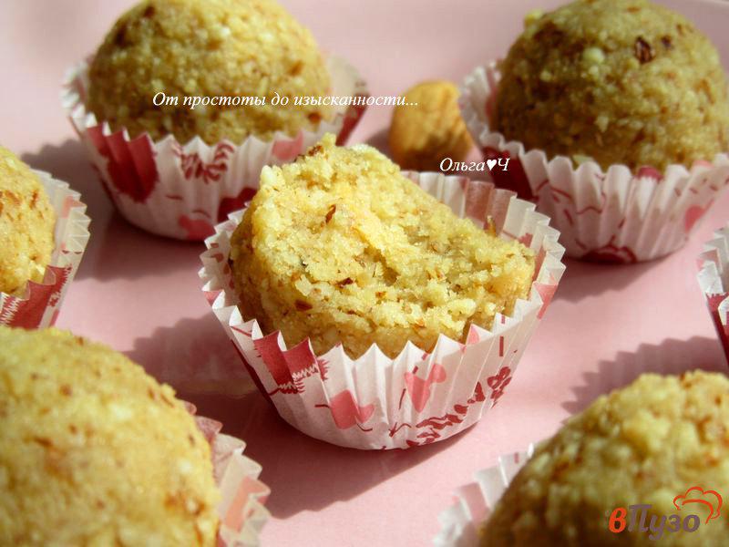 Фото приготовление рецепта: Ореховые конфеты со сгущенкой шаг №6