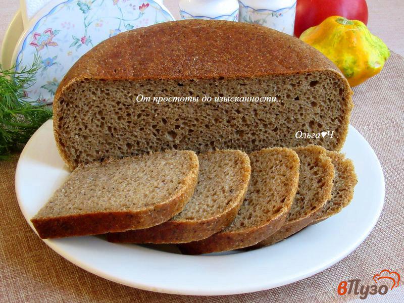 Фото приготовление рецепта: Солодовый хлеб с амарантовой и овсяной мукой шаг №9