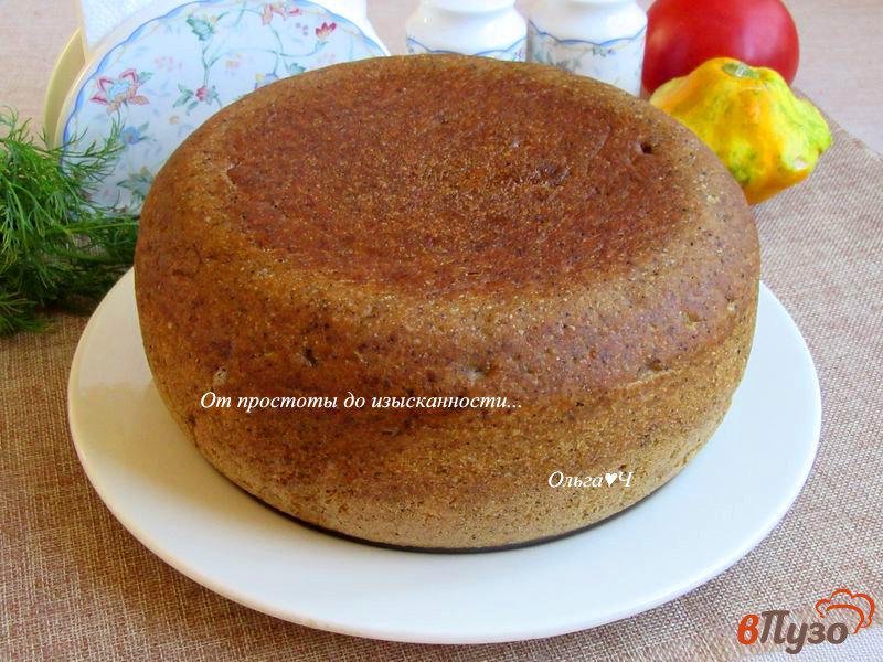 Фото приготовление рецепта: Солодовый хлеб с амарантовой и овсяной мукой шаг №8