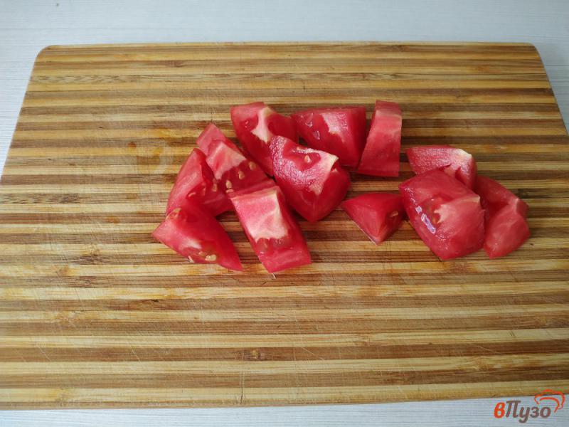 Фото приготовление рецепта: Овощное ассорти запеченное в духовке шаг №4