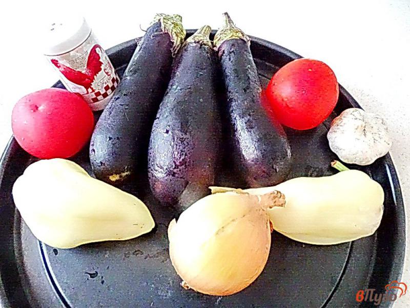 Фото приготовление рецепта: Овощная икра с баклажанами шаг №1