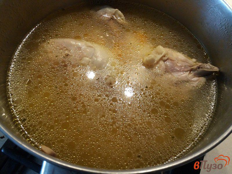 Фото приготовление рецепта: Куриный суп шаг №7