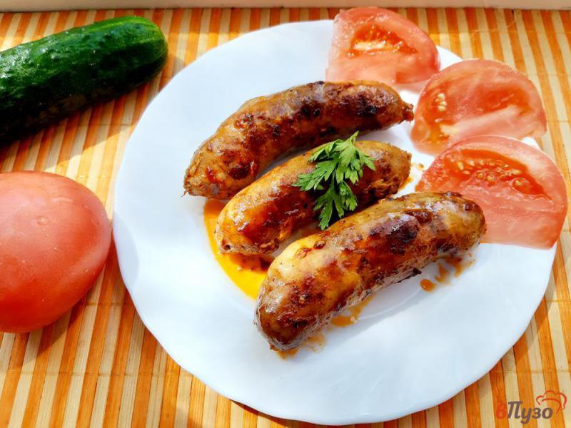 Фото приготовление рецепта: Колбаски в томатном соусе шаг №6