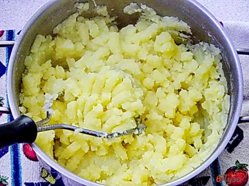 Фото приготовление рецепта: Лаваш с картофельной начинкой шаг №3