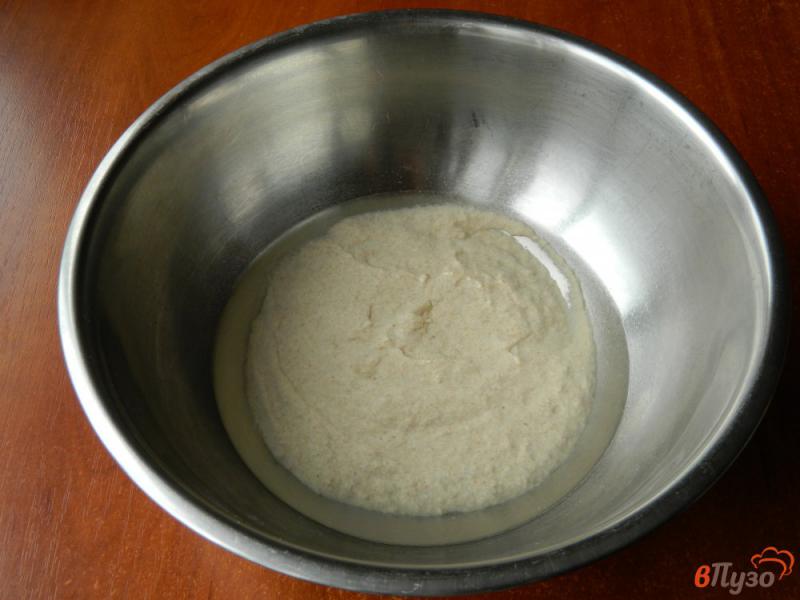 Фото приготовление рецепта: Хлеб на ржаной закваске с солодом шаг №3