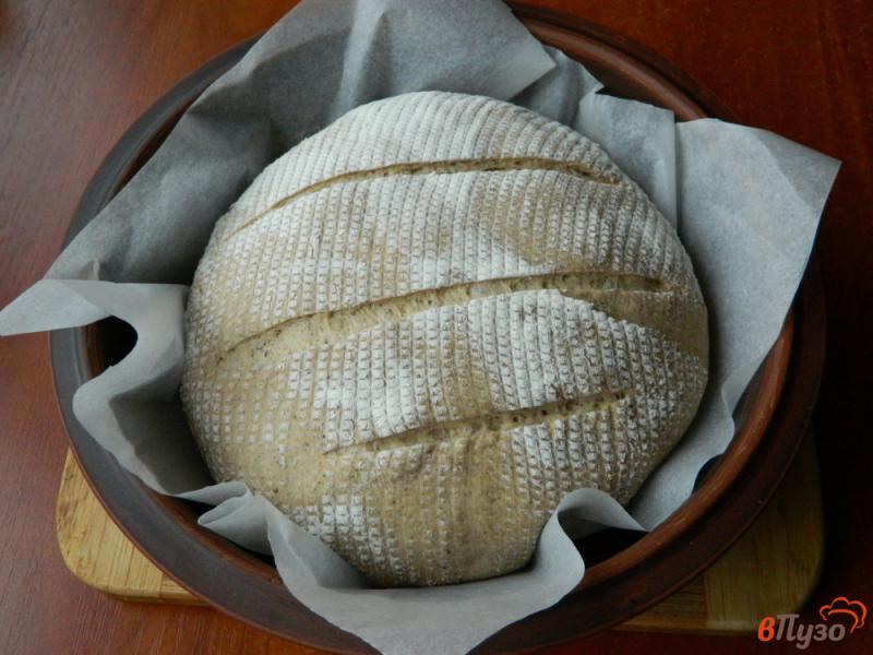 Фото приготовление рецепта: Хлеб на ржаной закваске с солодом шаг №10
