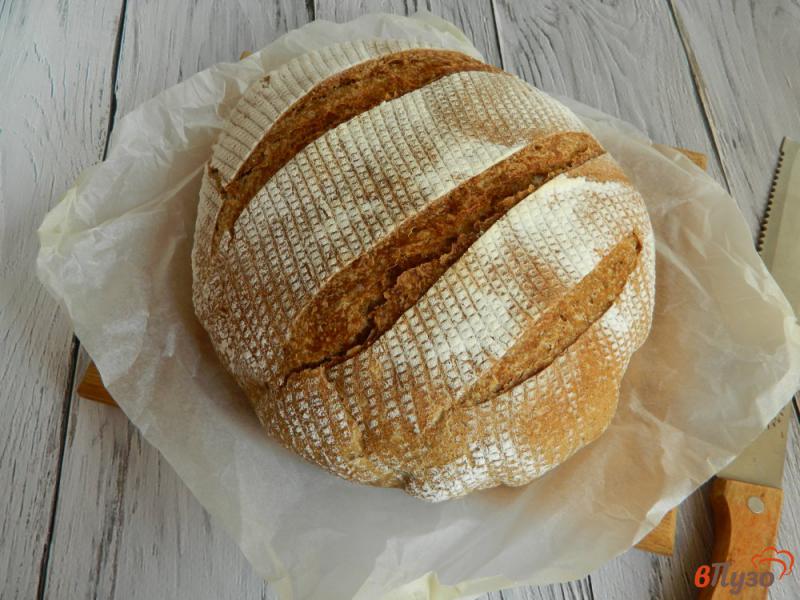 Фото приготовление рецепта: Хлеб на ржаной закваске с солодом шаг №12