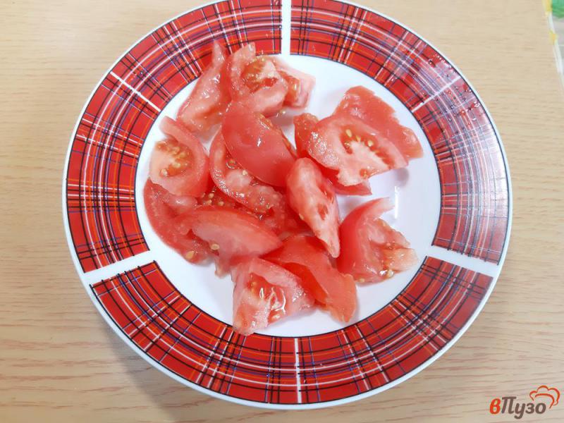 Фото приготовление рецепта: Салат овощной со сметаной шаг №1