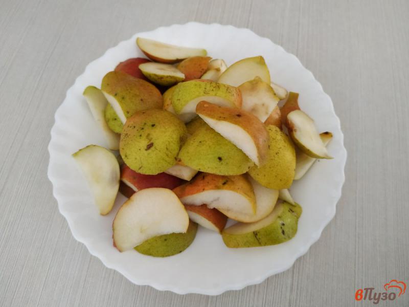 Фото приготовление рецепта: Грушево яблочный компот шаг №1