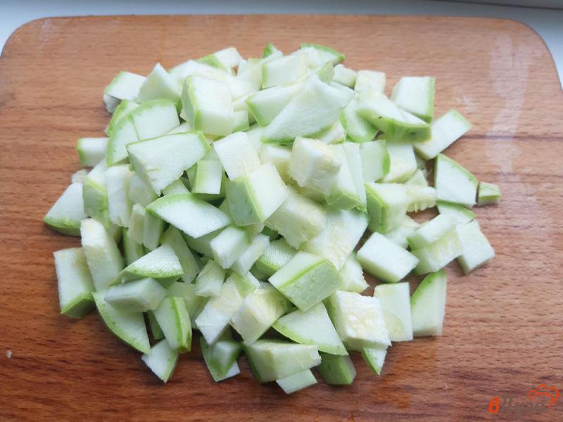 Фото приготовление рецепта: Рагу овощное с кабачками и капустой шаг №5