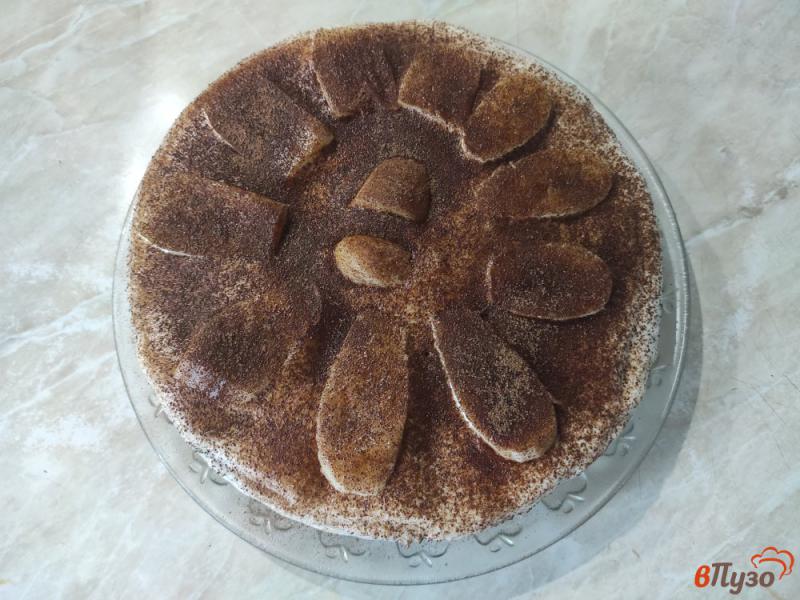 Фото приготовление рецепта: Шоколадный торт с бананом шаг №15